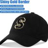 letter embroidery baseball cap