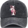 letter graphic ball cap