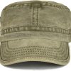 military short brim hat