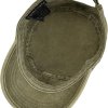 military short brim hat