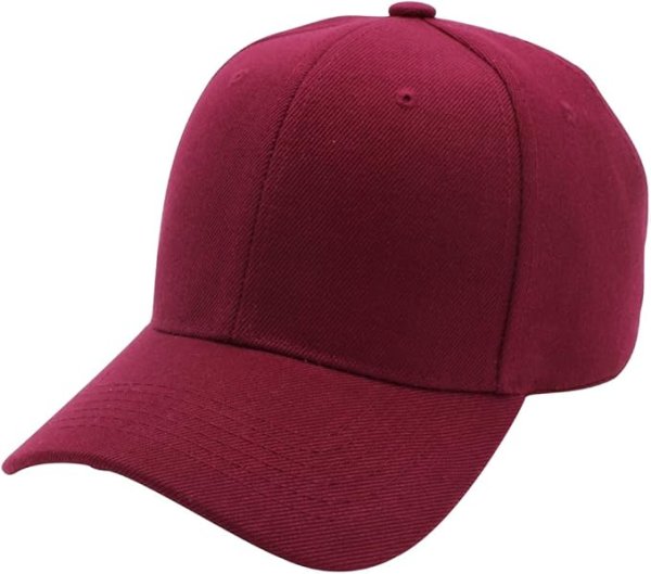 plain color baseball cap