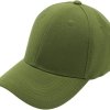 plain color baseball cap