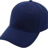 plain color baseball cap