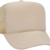 polyester mesh cap