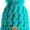 pom pom knit cap