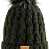 pom pom knit cap