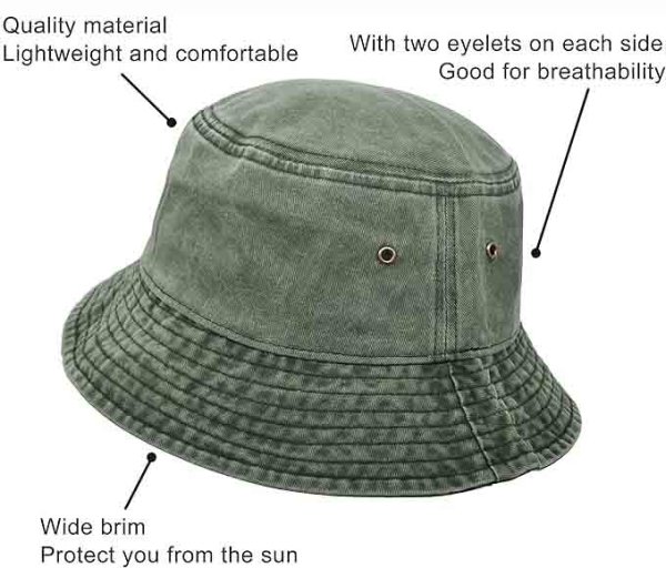 sunscreen bucket hat