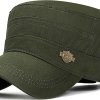 vintage military fatigue cap