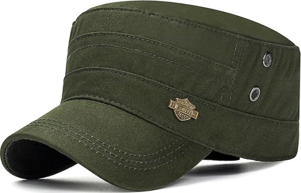 vintage military fatigue cap