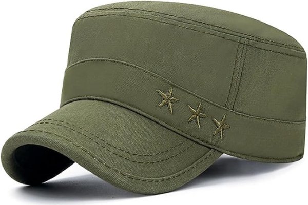 vintage military fatigue hats