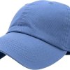 plain cotton ball cap